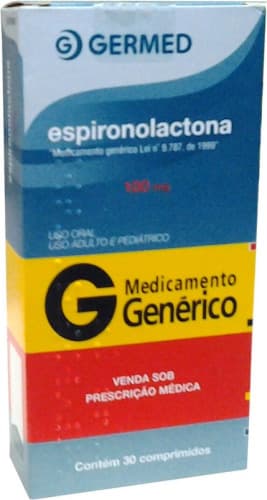 ESPIRONOLACTONA GE)50MG C/30CPR