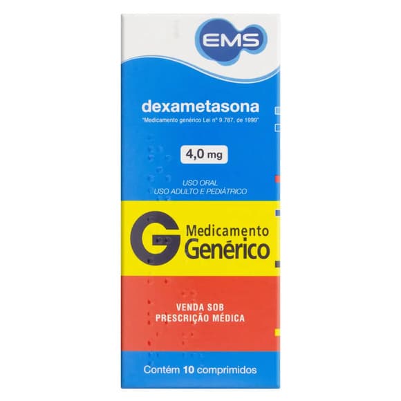 DEXAMETASONA(GE 4MG CX/10CPR