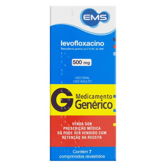 LEVOFLOXACINO(G 500MG CX 7 COMP