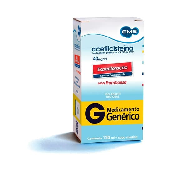 ACETILCISTEINA G)40MG ADU 120M