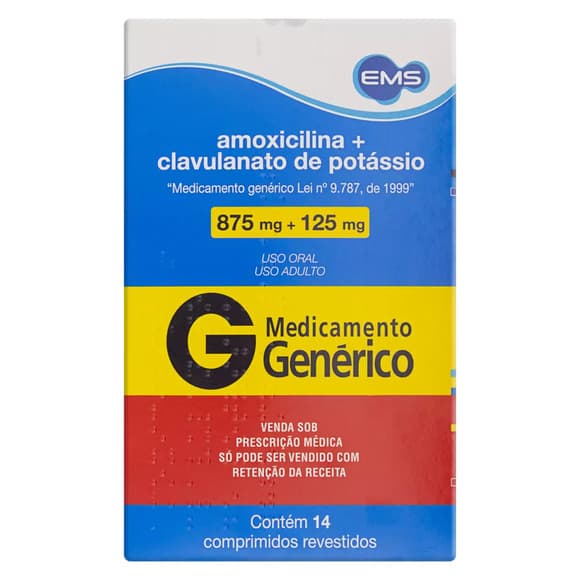 AMOXI+CLAV.POTA GEN)875+125MG 14C