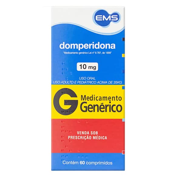 DOMPERIDONA(GEN 10MG 4BL X 15CP