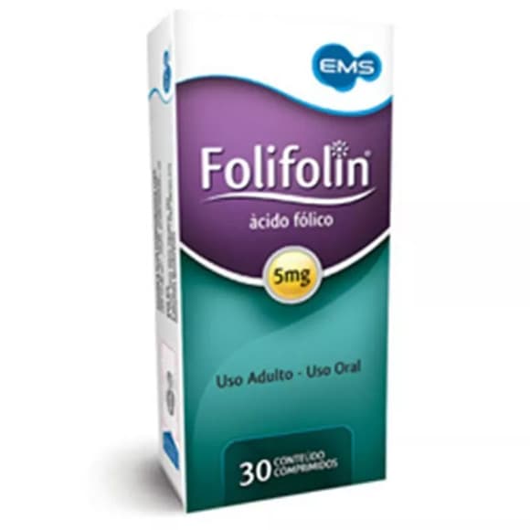 FOLIFOLIN 5MG C/30 COMP