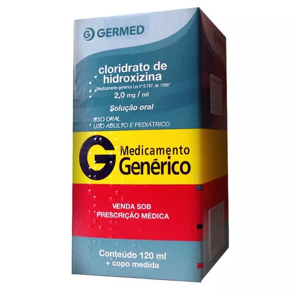 CLORID.HIDROXIZINA 2MG (G)ORAL FR 120ML