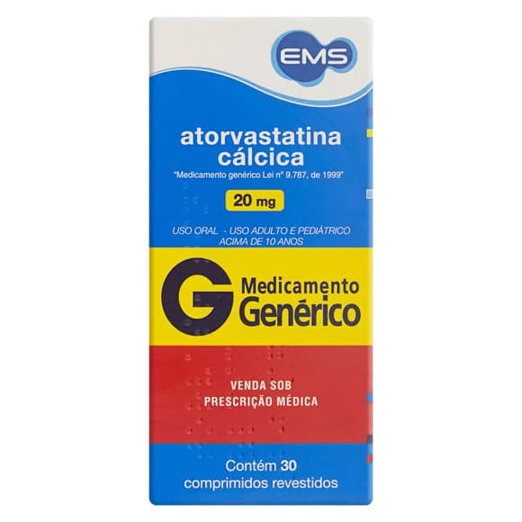 ATORVASTATINA(G 20MG 3BL 10CP R
