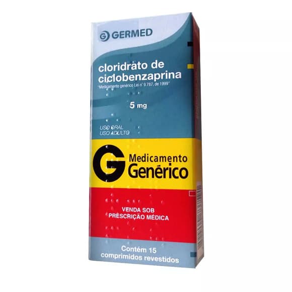 CLORD CICLOBENZAPINA 5MG C15 COMP