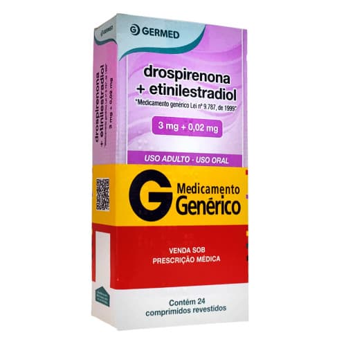 DROSPIRENONA+ET G)1BL CX 24