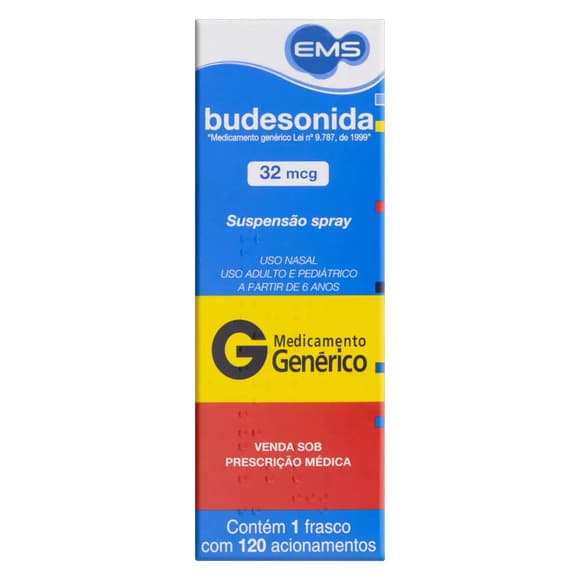 BUDESONIDA(GEN) 32MCG FR 120ML