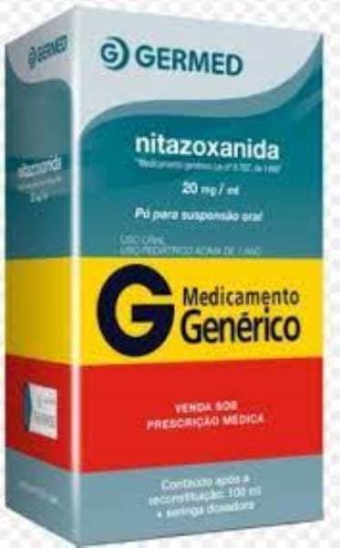 NITAZOXANIDA(GEN) 200MG PO SUS 10ML GB