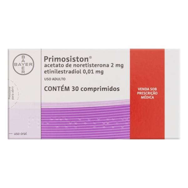 PRIMOSISTON 2+0,01MG 30COM CT BL