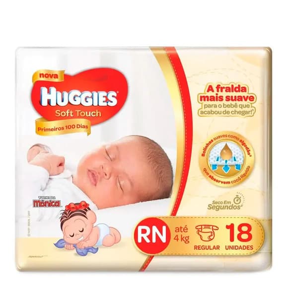 FR MONICA SOFT TOUCH RECEN NASCIDO C/18