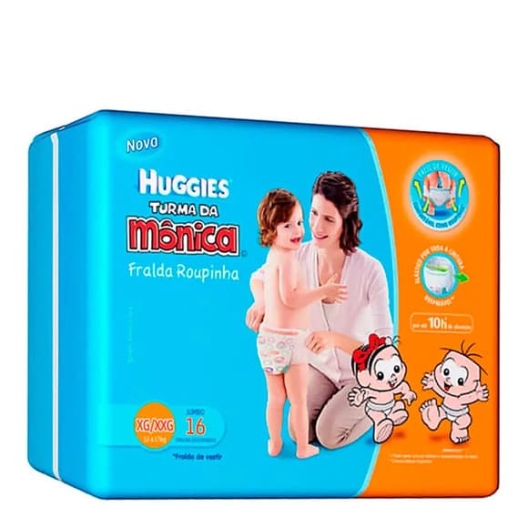 FR HUGGIES VEST FACIL JUMBO XG C/16