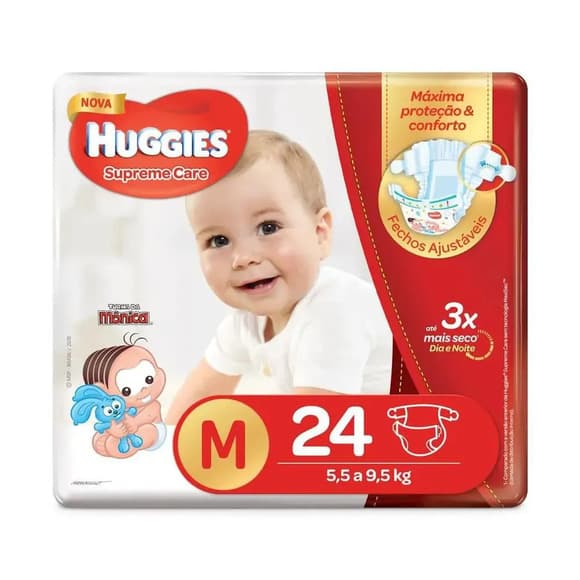 FR MONICA HUGGIES M COM 24