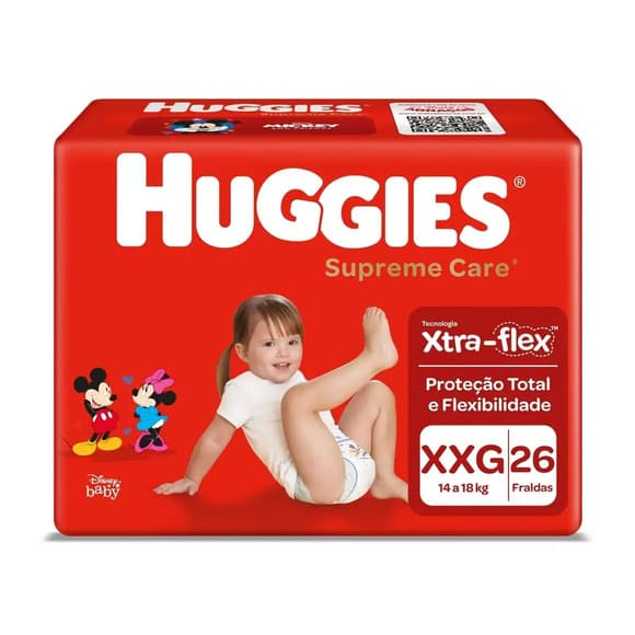 FR HUGGIES SUPREME CARE XXG C/26