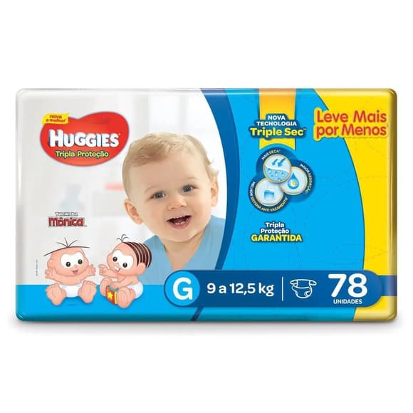 FR HUGGIES TRIP PROT HIPER G C/78