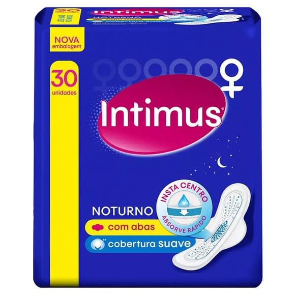 ABS INT GEL NOTURNO SUAVE 30 UNUDADES