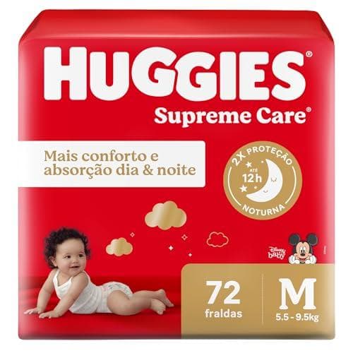 FR HUGGIES SUPREME C HIPER M C/72UN