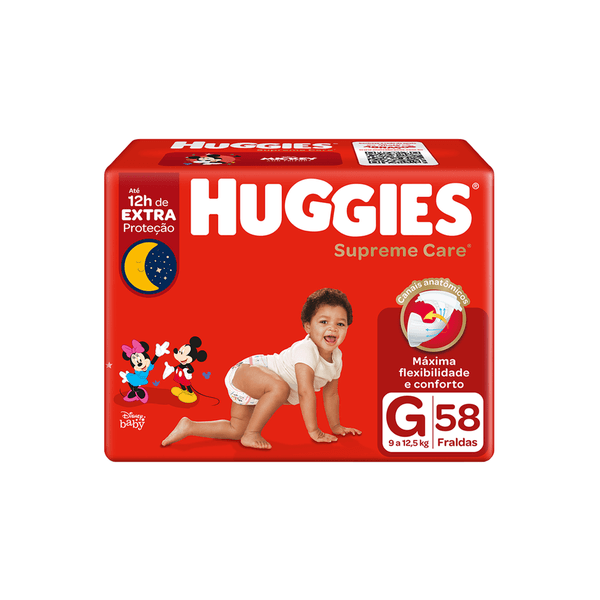 FR HUGGIES SUPREME C HIPERZ G C/58UN
