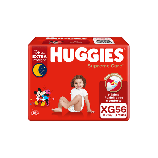 FR HUGGIES SUPREME C HIPERZ XG C/56UN