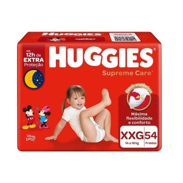 FR HUGGIES SUPREME C HIPERZ XXG C/54UN
