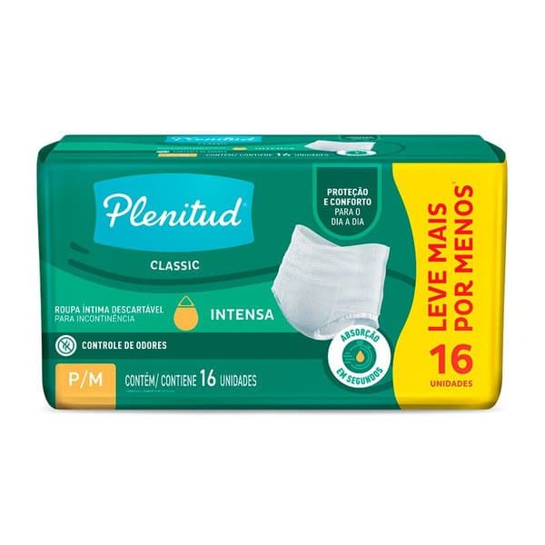 ROUPA INTIMA PLENITU CLASSIC P