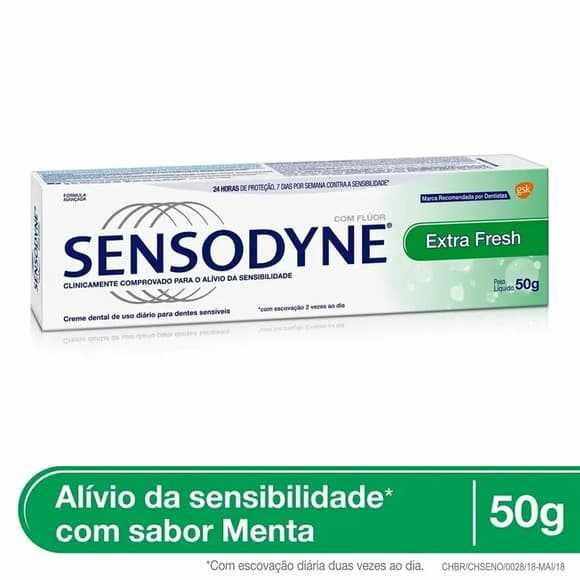CR DENT SENSODYNE FRESH MINT 50G