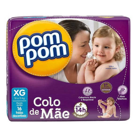 FR POM POM COLO DE MAE XG 16UN