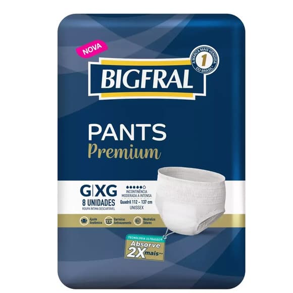 FR BIGFRAL  ROUPA INT G/XG C/8