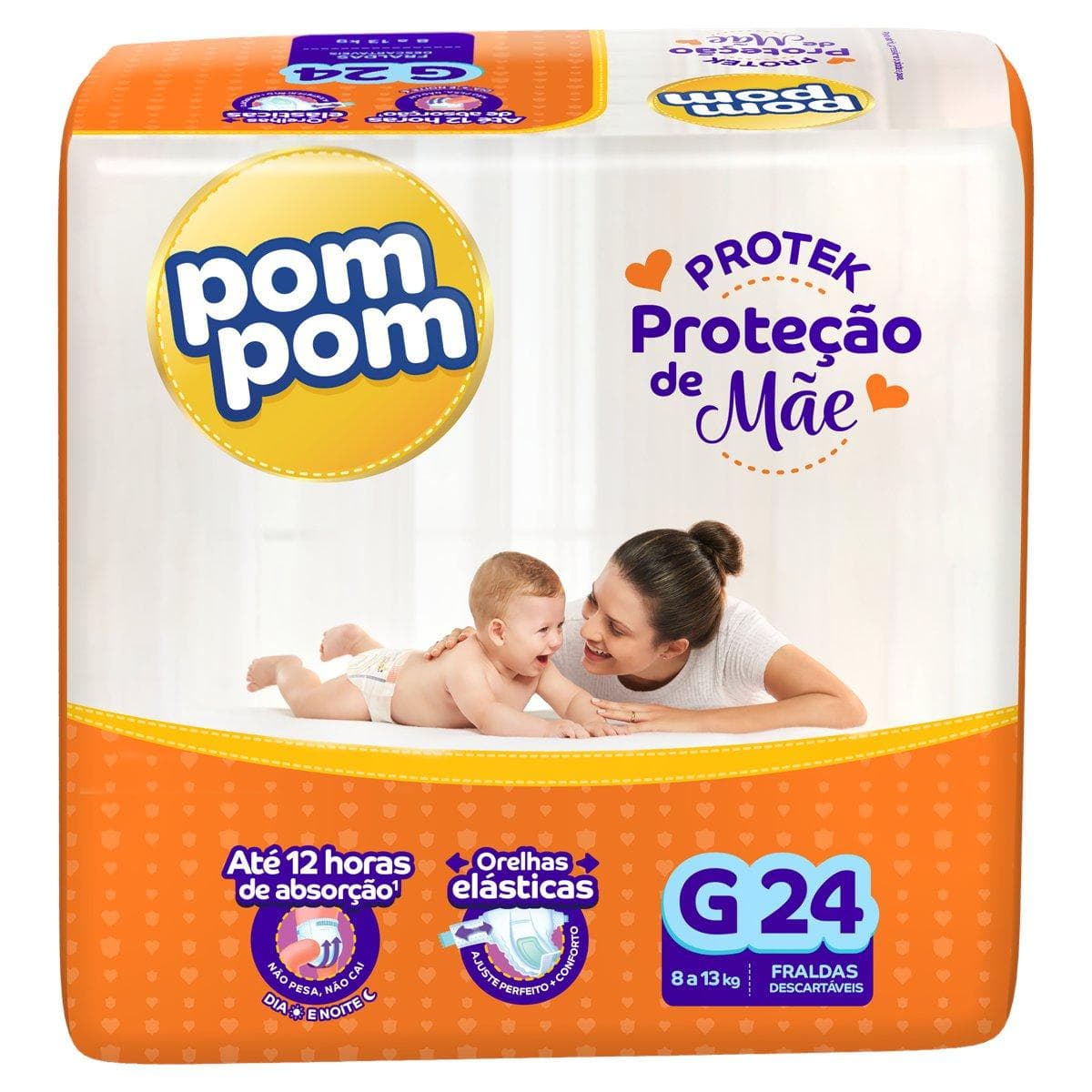 FR POM POM DERMA PROTEK  G C/24