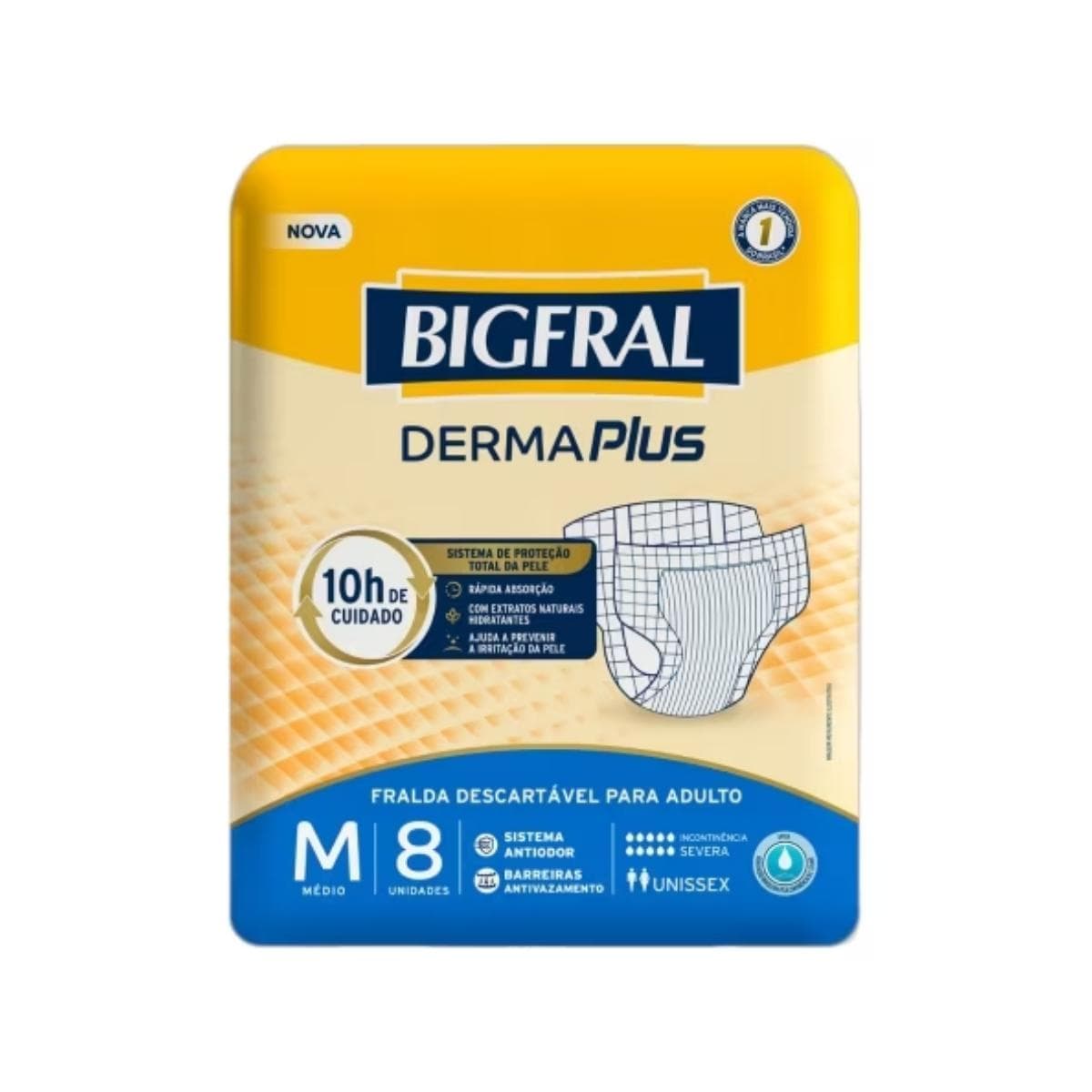 FR BIGFRAL PLUS DERMAPLUS M C/8
