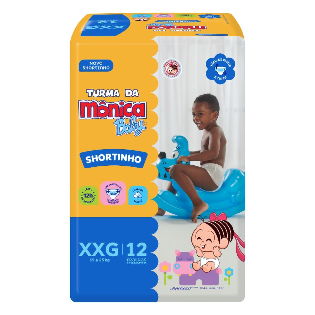 FR T MONICA JUMBINH SHORTINHO XXG C/12