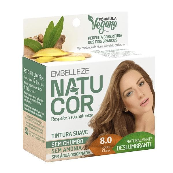 TINT NATUCOR 8.0 LOURO CLARO