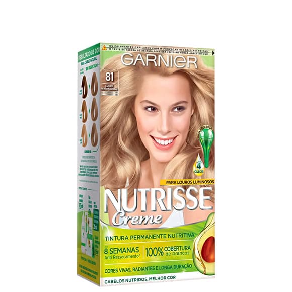 TINT NUTRISSE 81 LOURO CLARO ACINZENT