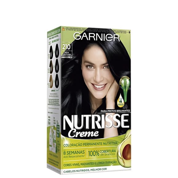 TINT NUTRISSE 210 PRETO AZULADO