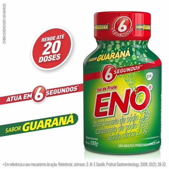 SAL DE FRUT ENO 100GR GUARANA