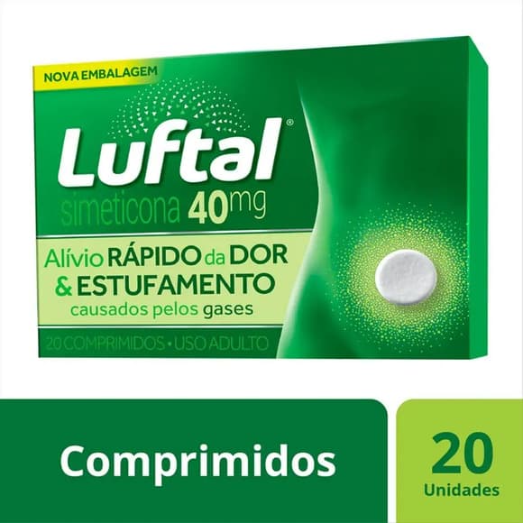 LUFTAL 40MG CX/20CPR