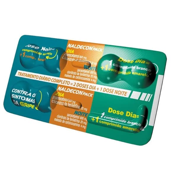 NALDECON DIA/NOITE C/25X6 COMP PACK