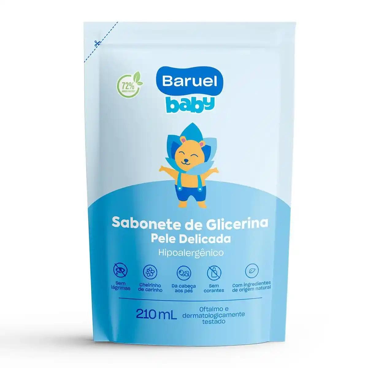 SHAMPOO BARUEL REFIL  PELE DELICADA  210ML