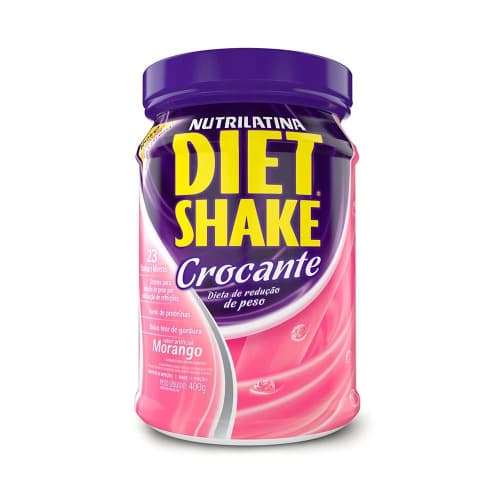 DIET SHAKE MORANGO CROCANTE 400G