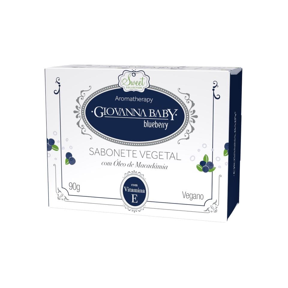 SABONETE GIOVANA BABY  90GR BLUEBERRY