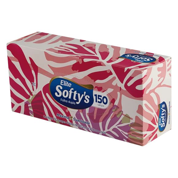 LENCO DE PAPEL SOFTS 150 FOLHAS