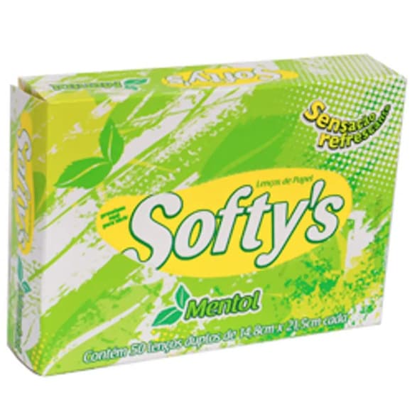 LENCO SOFTY S MENTOL 50UNIDADES