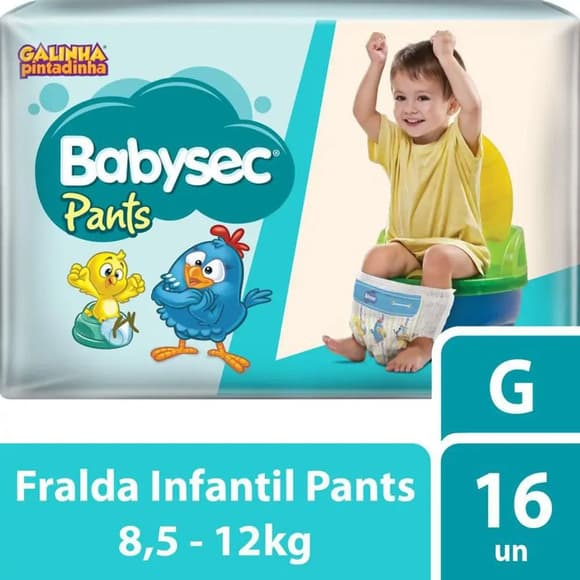 FR BABY SEC PANTS TAM G 16UNID