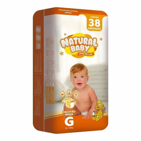 FR NATURAL BABY PREMIUM G 38 UNID