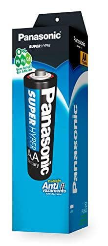 PILHA PANASONIC AA PEQUENA C/4