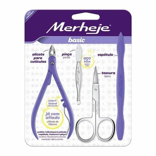 KIT MERHEJE BASIC LILAS C/4 PC