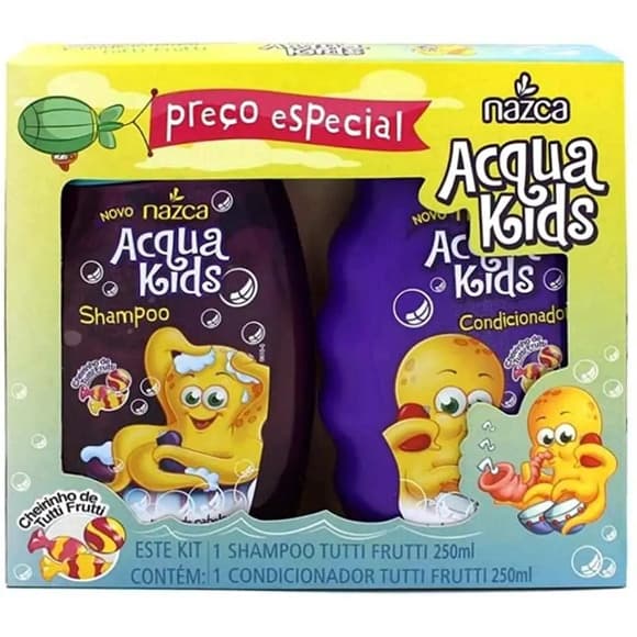 KIT SH+COND ACQUA KIDS T FRUTT 250 ML