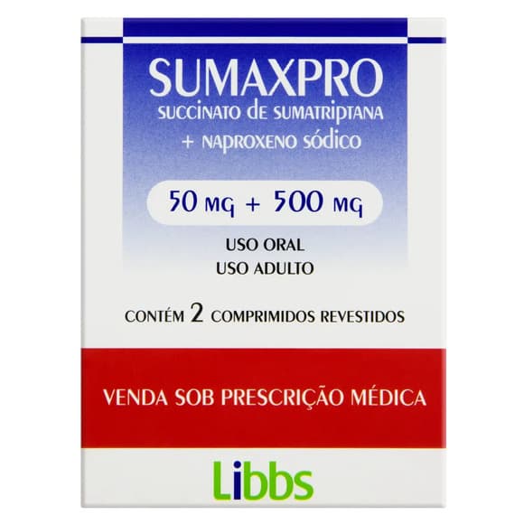 SUMAXPRO 500+50MG 2CPR