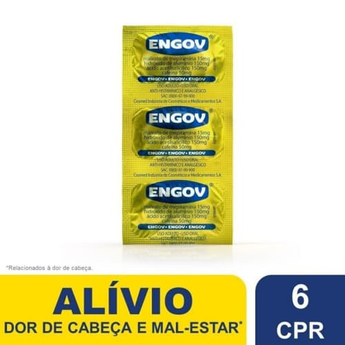 ENGOV CARTELA 6 CPR