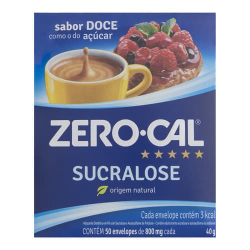 ADOC ZERO CAL PO SUCRALOSE C/50 ENV